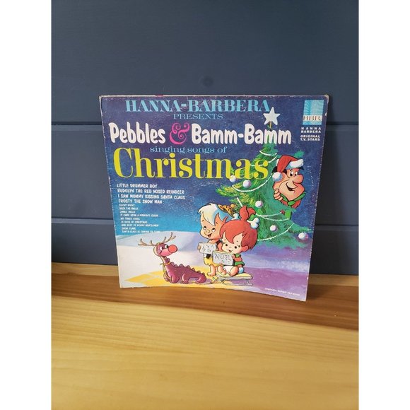 Pebbles and Bam Bam Christmas Vinyl Record‎ - Picture 1 of 5